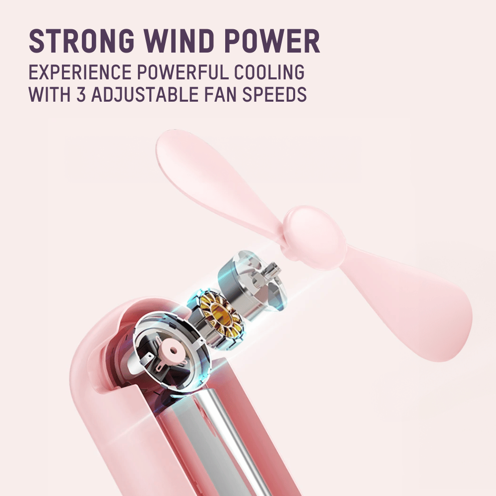 Advanced 5-in-1 Mini Handheld Fan