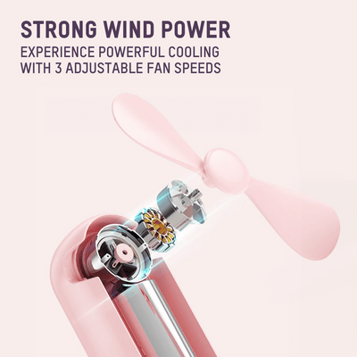 Advanced 5-in-1 Mini Handheld Fan