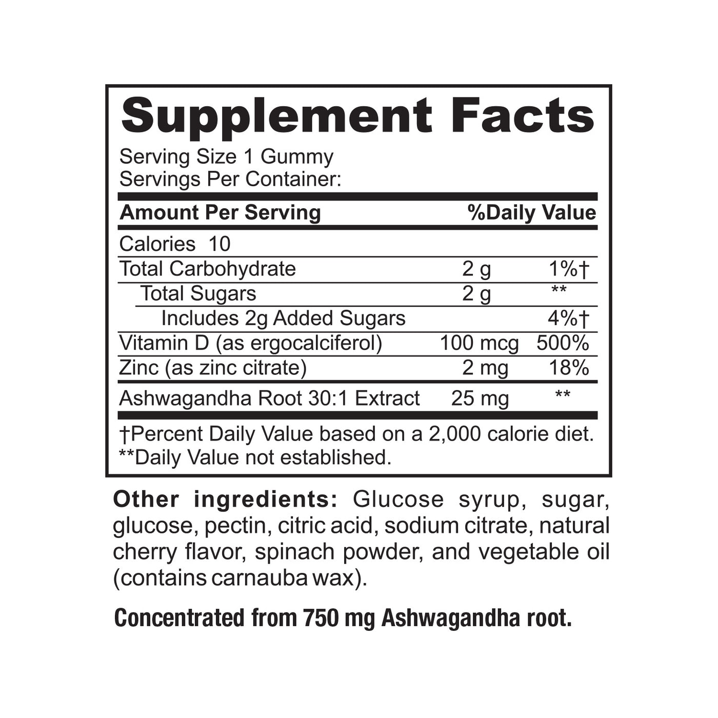 Ashwagandha Extract Gummies