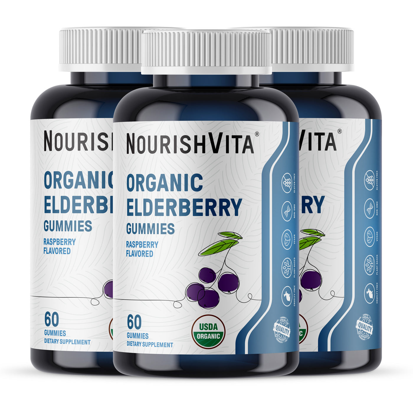 Organic Elderberry Gummies