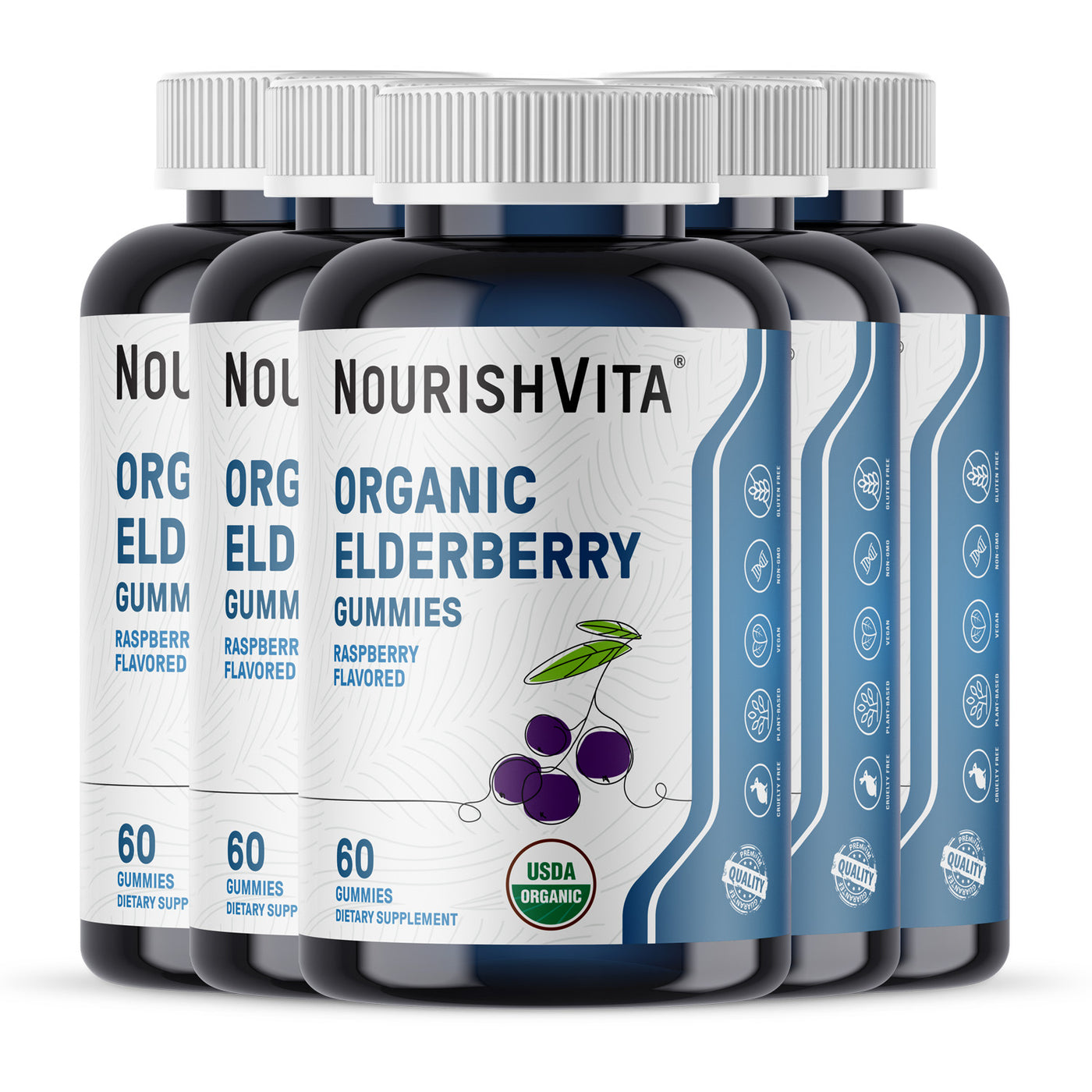 Organic Elderberry Gummies