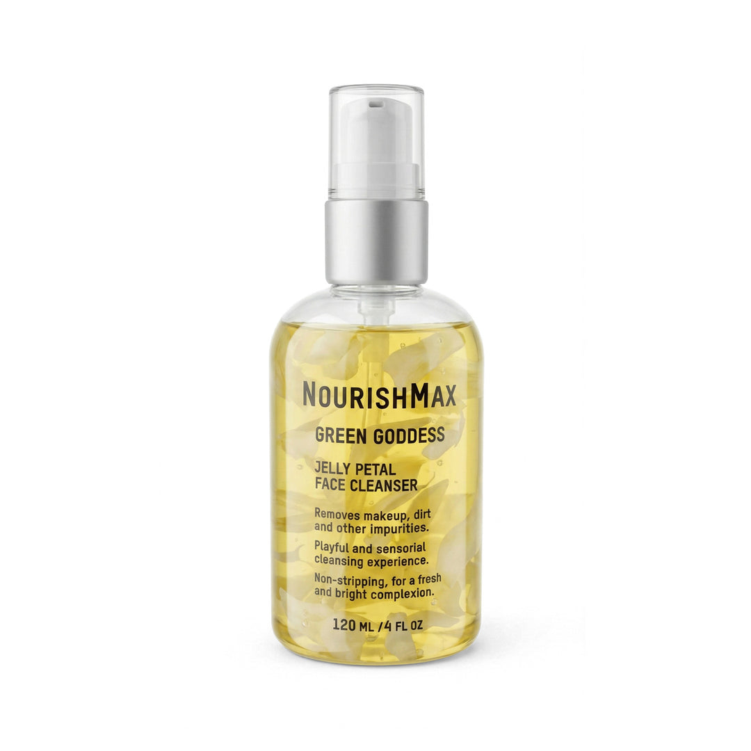Best Face Cleanser - NourishMax Green Goddess Jelly Petal Face