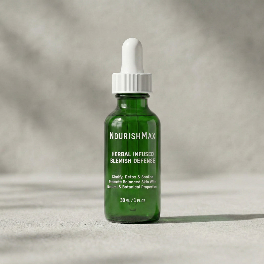 Best Blemish Serum - NourishMax Herbal Infused Blemish Defense