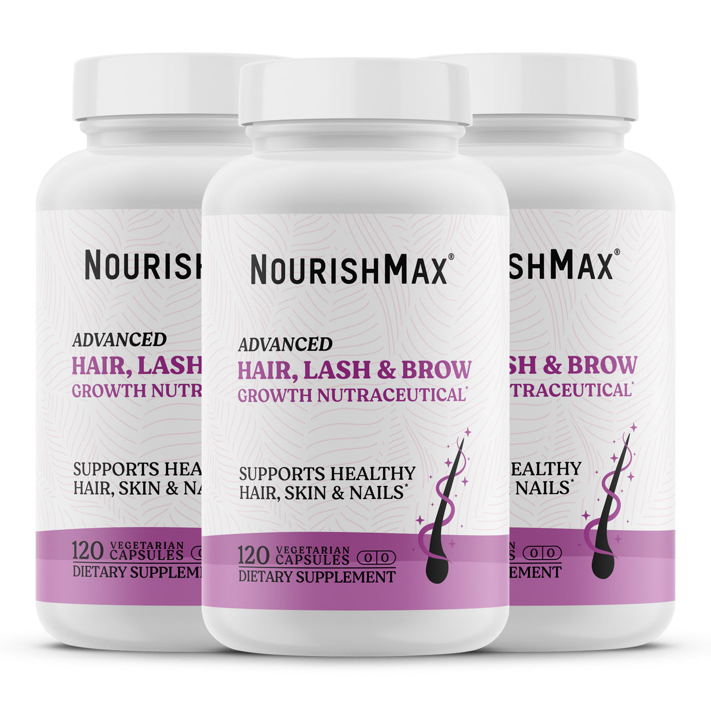 Advanced Hair, Lash & Brow Growth Nutraceutical