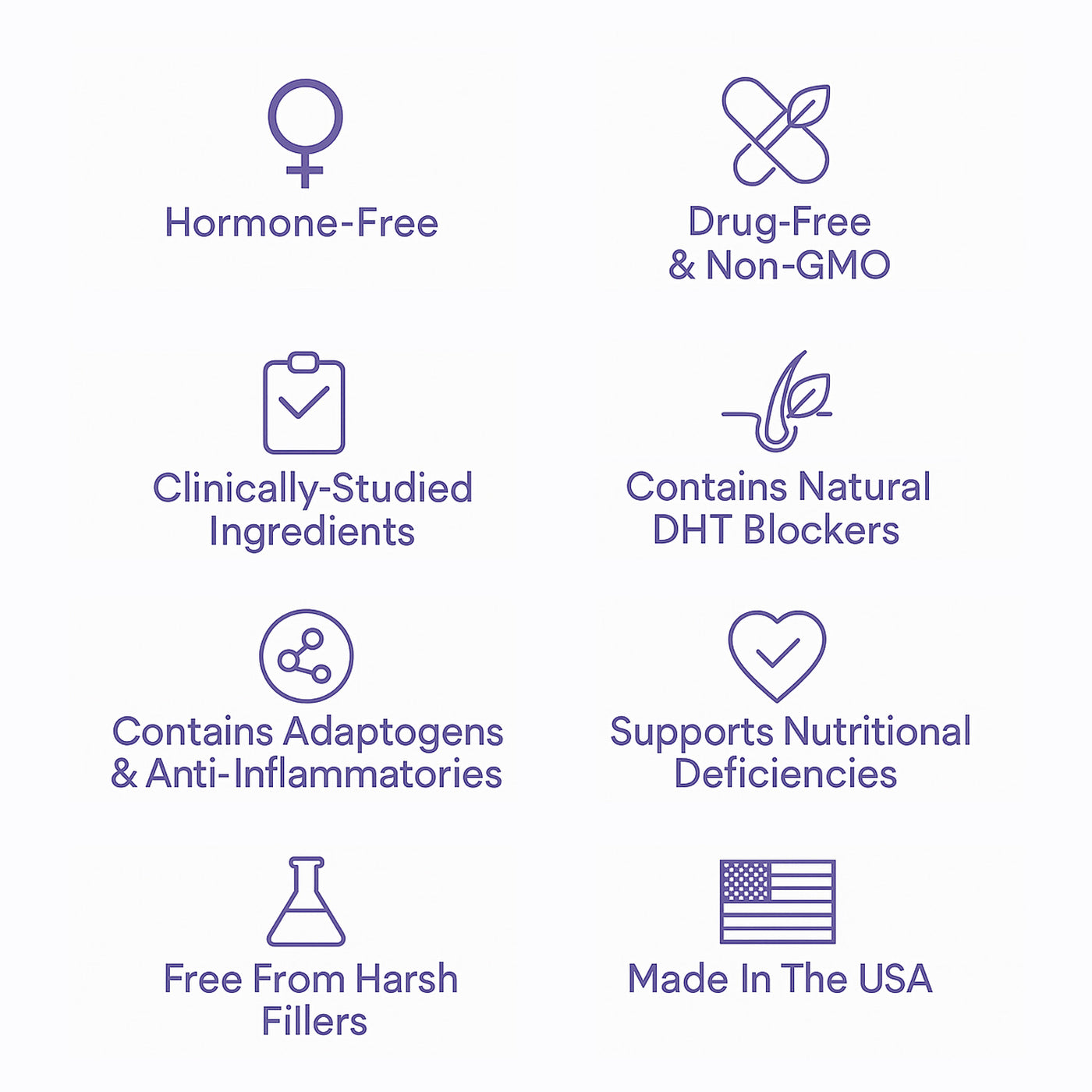 Advanced Hair, Lash & Brow Growth Nutraceutical