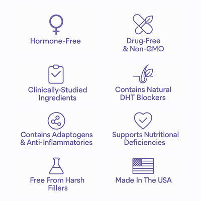 Advanced Hair, Lash & Brow Growth Nutraceutical