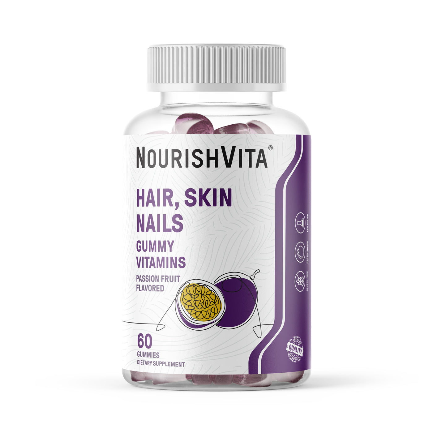 Hair, Skin & Nails Vitamin Gummies