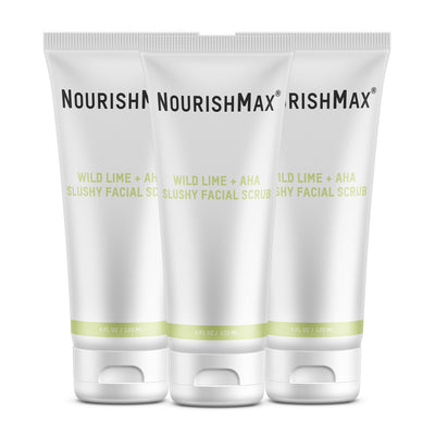 3 Wild Lime + AHA Slushy Facial Scrub